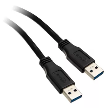 Καλώδιο USB 3.2 Gen.1 Type-A αρσενικό / A αρσενικό InLine 35215 μαύρο 1,5 m