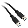 Καλώδιο USB 3.2 Gen.1 Type-A αρσενικό / A αρσενικό InLine 35215 μαύρο 1,5 m