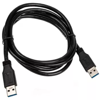 Καλώδιο USB 3.2 Gen.1 Type-A αρσενικό / A αρσενικό InLine 35215 μαύρο 1,5 m