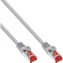 InLine B-76905 Bulk Pack S/FTP PiMF Cat.6 καλώδιο patch χωρίς αλογόνα, γκρι, 5 m, 25 τεμ.