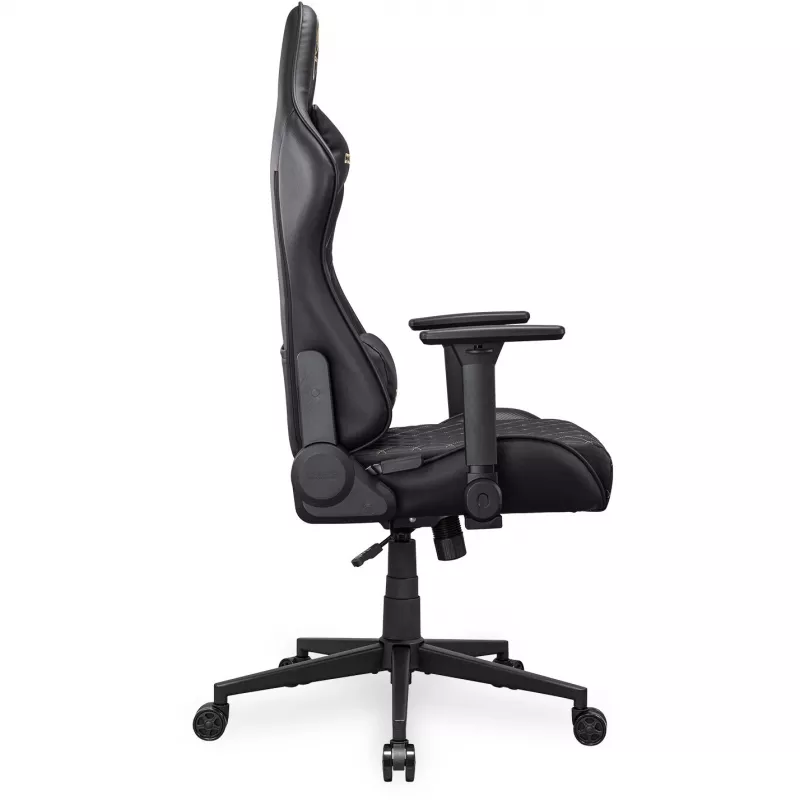 Καρέκλα gaming universal COUGAR Gaming ARMOR ONE V2 επενδεδυμένο κάθισμα μαύρο χρυσό