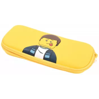 Accessories 100698 κίτρινη κασετίνα σχολική