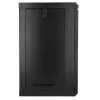 Extralink Lite 12U 530X400 ΕΠΙΤΟΙΧΙΟ Rack cabinet Μαύρο Με ράφι