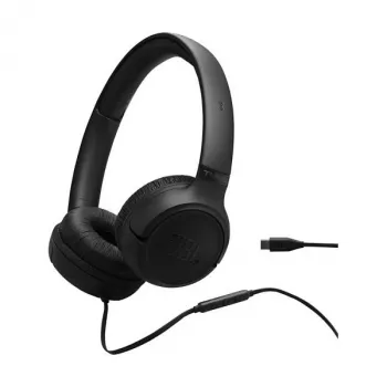Ενσύρματα ακουστικά JBL Tune 530C USB-C — Over-Ear ακουστικά, 20–40000 Hz, Μαύρο