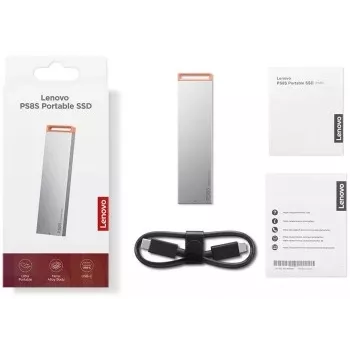 Εξωτερικός στερεός δίσκος Lenovo 4XB1T88412 1 TB USB Type-C 3.2 Gen 2 (Γκρι)