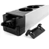 Πολύπριζο Bachmann STEP ALU 1x USB 1x Custom-Modul 2x υποδοχή
