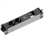 Πολύπριζο Bachmann STEP ALU 1x USB 1x Custom-Modul 2x υποδοχή
