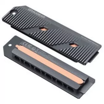 GrauGear G-PS5HS05+ Ψύκτρα heatpipe και λύση ψύξης M.2 NVMe SSD για PlayStation 5 slim & Pro, Γκρι