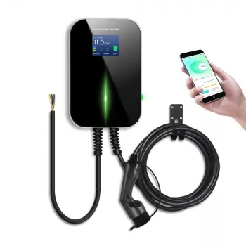 Extralink BS20-BC-22kW-APP Φορτιστής Ηλεκτρικού Αυτοκινήτου Type 2 32A 22 kW, 3 φάσεων, οθόνη LCD, εφαρμογή, 6,1 m