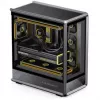 Jonsbo D401 Κουτί Υπολογιστή, Midi Tower, ATX, Tempered Glass – μαύρο
