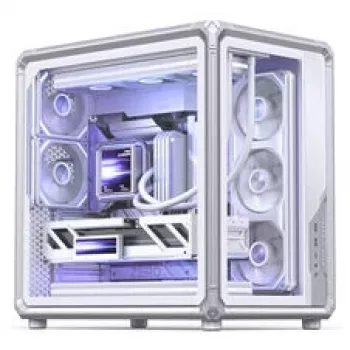 Jonsbo X400 Κουτί Υπολογιστή, Midi Tower, ATX, Tempered Glass – λευκό