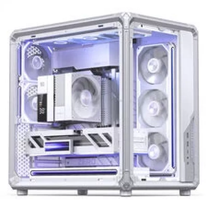 Jonsbo X400 Κουτί Υπολογιστή, Midi Tower, ATX, Tempered Glass – λευκό
