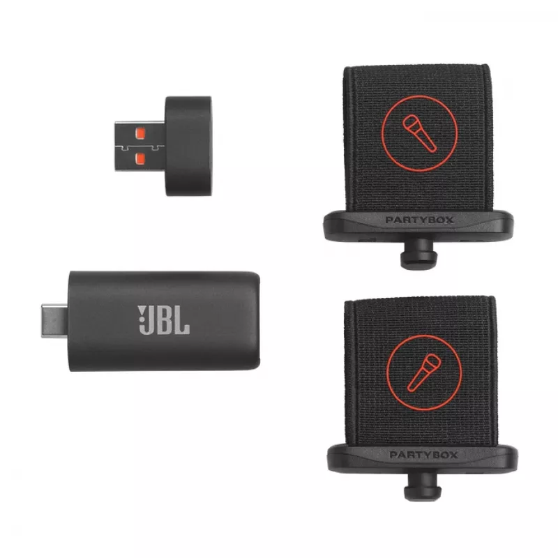 JBL EasySing Mics Μαύρο Σετ Μικροφώνων
