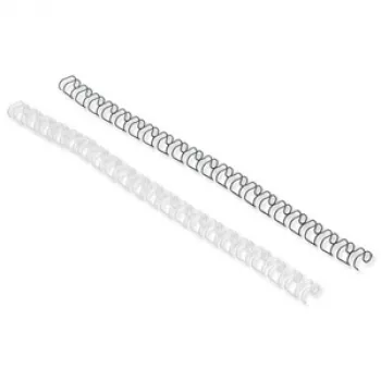 GBC Δακτύλιοι Βιβλιοδεσίας MultiBind 14 mm, μαύρο, 130 Φύλλα, A4, 307 mm, 134 mm, 100 τεμ.
