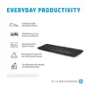 HP 125 Ενσύρματο Πληκτρολόγιο Full-Size USB Μεμβράνη Μαύρο