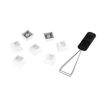 Σετ καπακιών πλήκτρων πληκτρολογίου, HP HyperX Full Key Set Keycaps, λευκό, συμβατό με HyperX και τα περισσότερα μηχανικά πληκτρολόγια