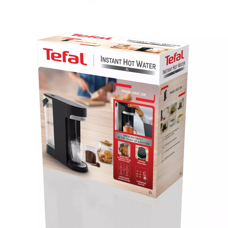 Tefal Instant Hot Water BR3508E0 Διανομέας νερού μαύρο 2 L