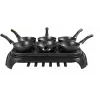Tefal WokParty Duo PY5828 μαύρο, ανοξείδωτο χάλυβα 1000 W