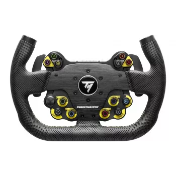 Thrustmaster EVO Racing 31U δερμάτινο μαύρο, κίτρινο τιμόνι PC, PlayStation 4, PlayStation 5, Xbox