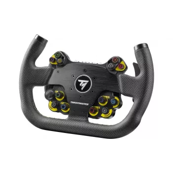 Thrustmaster EVO Racing 31U δερμάτινο μαύρο, κίτρινο τιμόνι PC, PlayStation 4, PlayStation 5, Xbox