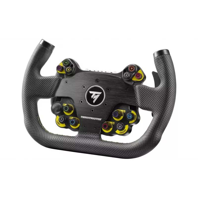 Thrustmaster EVO Racing 31U δερμάτινο μαύρο, κίτρινο τιμόνι PC, PlayStation 4, PlayStation 5, Xbox