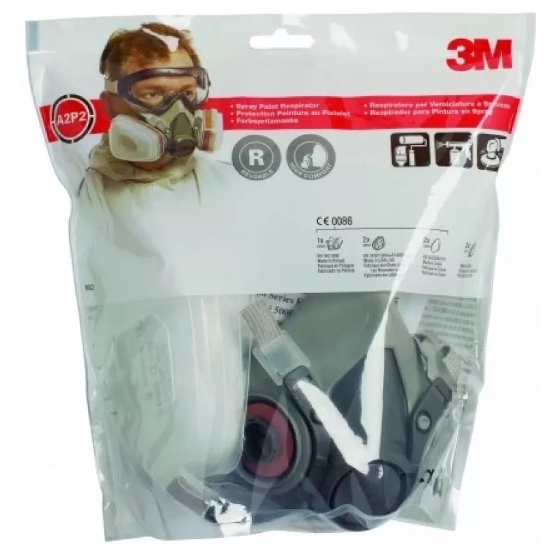 3M 6002C επαναχρησιμοποιούμενη αναπνευστική συσκευή
