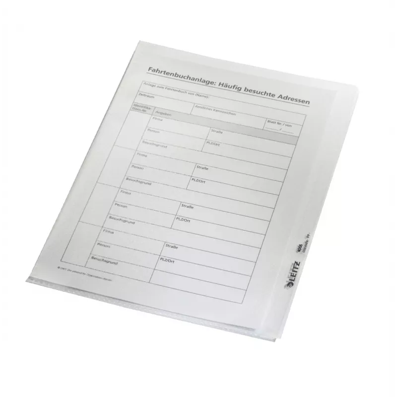 Leitz 41050000 φάκελος PVC διαφανές A5