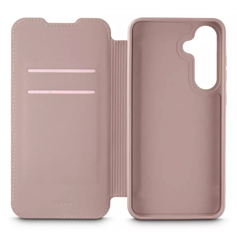 Folio Case Hama Fantastic Feel Galaxy A56 5G 17 cm 2 θήκες καρτών nude
