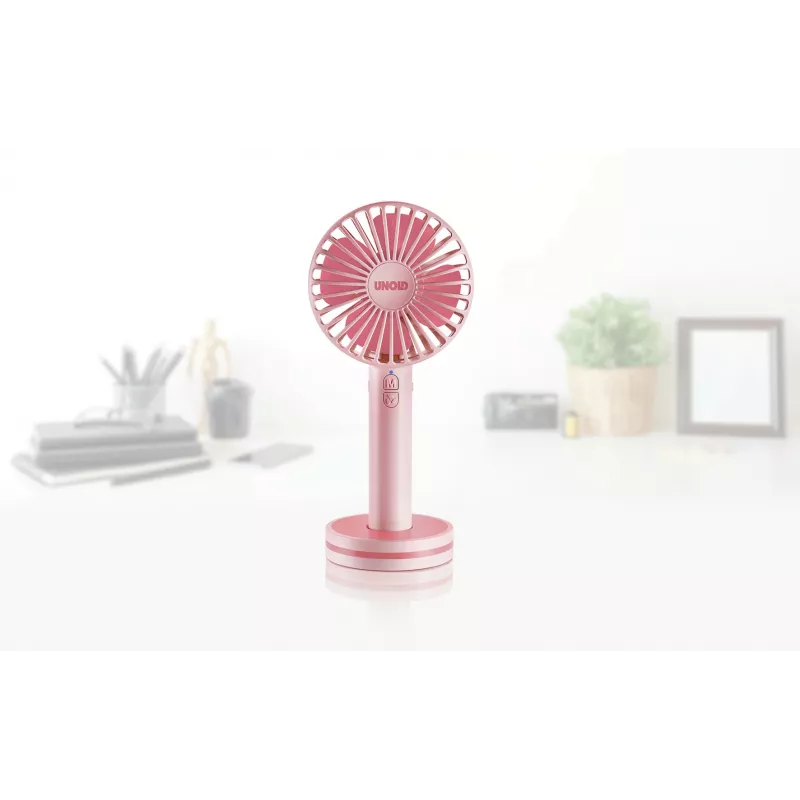Unold Breezy 86614 Ανεμιστήρας χειρός, ροζ