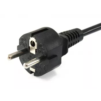 Equip Καλώδιο ρεύματος υψηλής ποιότητας, C5 σε Schuko, 3,0m, 3 m, Υποδοχή C5, CEE7/7, H05VV-F3G, 250 V, 2,5 A