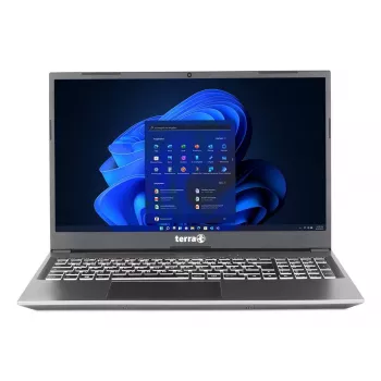 TERRA MOBILE 1500P AMD Ryzen™ 5 7430U Laptop 39,6 cm (15,6 inch) Full HD 16 GB DDR4-SDRAM 500 GB SSD Wi-Fi 6E (802.11ax) Windows 11 Pro ολλανδικά, US-αγγλικά ασημί