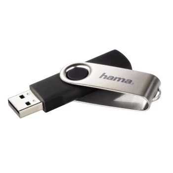 Hama Rotate USB 2.0 32 GB Μνήμη USB flash USB Type-A μαύρο