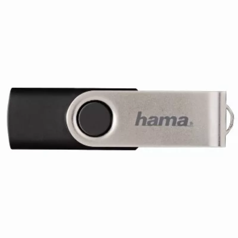 Hama Rotate USB 2.0 32 GB Μνήμη USB flash USB Type-A μαύρο