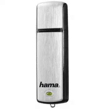 Hama Fancy Μνήμη USB 128 GB USB Type-A 2.0 μαύρο, ασημί