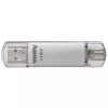 Hama C-Laeta Μνήμη USB 64 GB USB Type-A / USB Type-C 3.2 Gen 1 (3.1 Gen 1) ασημί