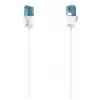 Hama Flexi-λεπτό καλώδιο δικτύου λευκό 0,75 m Cat6a U/UTP (UTP)