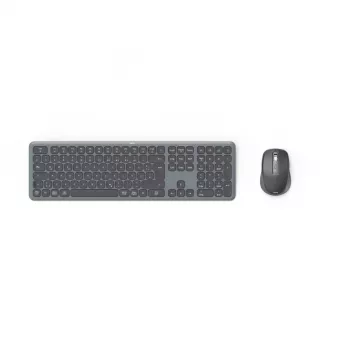 Hama WKM-550 Πληκτρολόγιο ποντίκι περιλαμβάνονται Home/Office RF Wireless + Bluetooth QWERTZ γερμανικό μαύρο