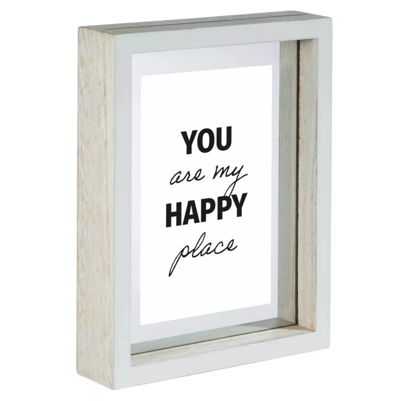 Hama Happy Single Κορνίζα φωτογραφίας λευκή