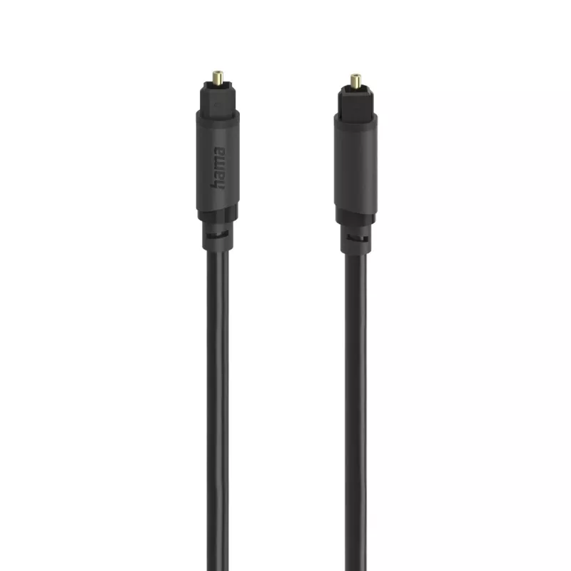 Hama 00202017 Καλώδιο ήχου 3 m TOSLINK μαύρο