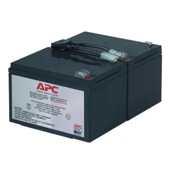 APC Ανταλλακτική μπαταρία RBC6 (OEM), Μολύβδου-οξέος (VRLA), Μαύρο, 7,68 kg, 195,6 x 152,4 x 94 mm, 0 - 40 °C, 0 - 95 %