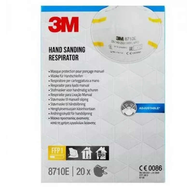 3M 8710PRO20 Μάσκα σκόνης 20 τεμ. Κυπελλοειδής FFP1