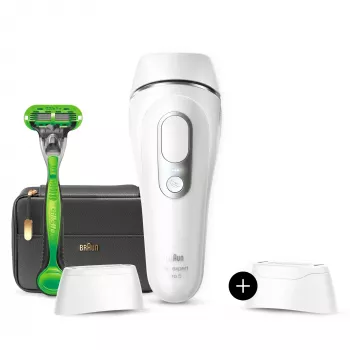 Braun Silk-expert Pro Silk·expert Pro 5 PL5145 Έντονο παλμικό φως (IPL) Ασημί, Λευκό