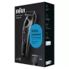 Braun BeardTrimmer 3 Beard Trm 3 BT3400, πλενόμενο, Μπαταρία, Μαύρο