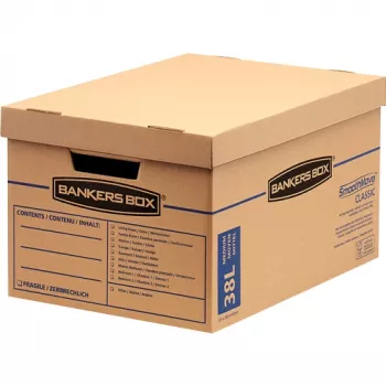 Fellowes 6203801 Κουτί αποθήκευσης Ορθογώνιο Χαρτόνι Φυσικό