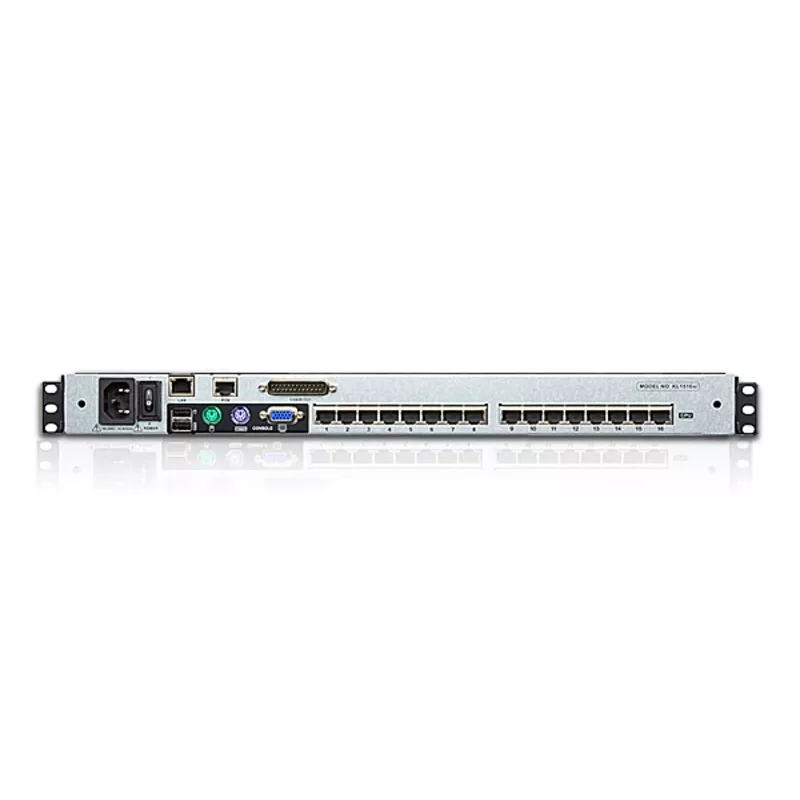 ATEN KL1516Ai KVM-Switch Rackmontage Μαύρο