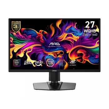 MSI MAG 272QP QD-OLED X24 Οθόνη υπολογιστή 67,3 cm (26,5 inch) 2560 x 1440 Pixel Wide Quad HD Μαύρο