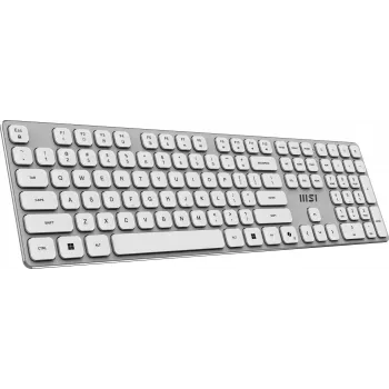 MSI FORGE K210 W COMBO WHITE US Πληκτρολόγιο Ποντίκι συμπεριλαμβανομένου Home/Office USB QWERTY US English