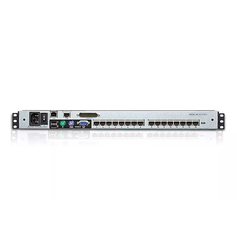 KVM-Switch ATEN KL1516AIM-AXA-AG Rack-Montage Μαύρο