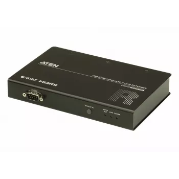 ATEN USB HDMI HDBaseT2.0 KVM Extender/Remote, Δέκτης, Ενσύρματο, 100 m, Cat5e, Cat6, Cat6a, 4096 x 2160 Pixel, Μαύρο
