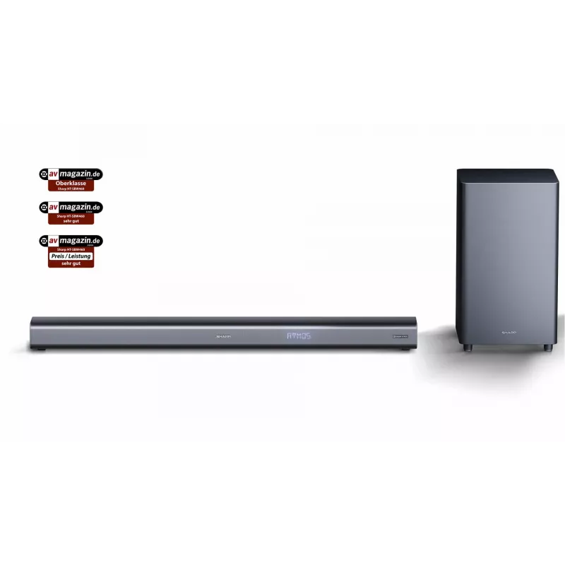 Sharp HT-SBW460 ηχείο soundbar μεταλλικό 3.1 κανάλια 440 W